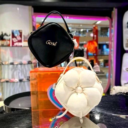 [Bisa COD] Tas Gosh Original New art 374 Black Off White
