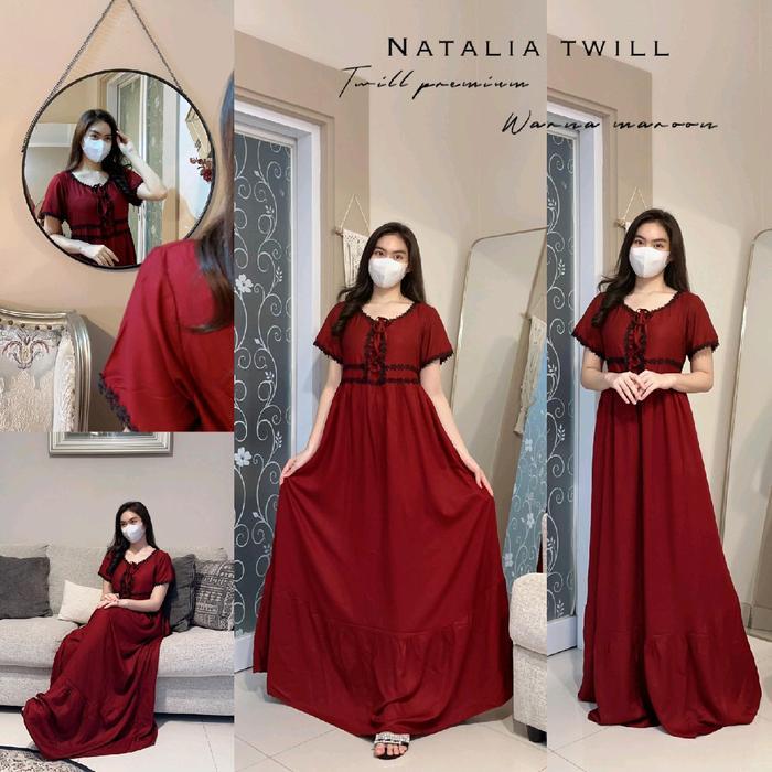 Daster Twill Natalia Polos By Fairuz
