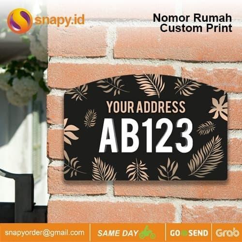 NOMOR RUMAH CUSTOM AKRILIK ACRYLIC