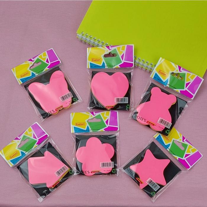 Sticky Note Funcy / Memo Stik / Sticky Note / Notes Karakter Eselon 76X76Mm