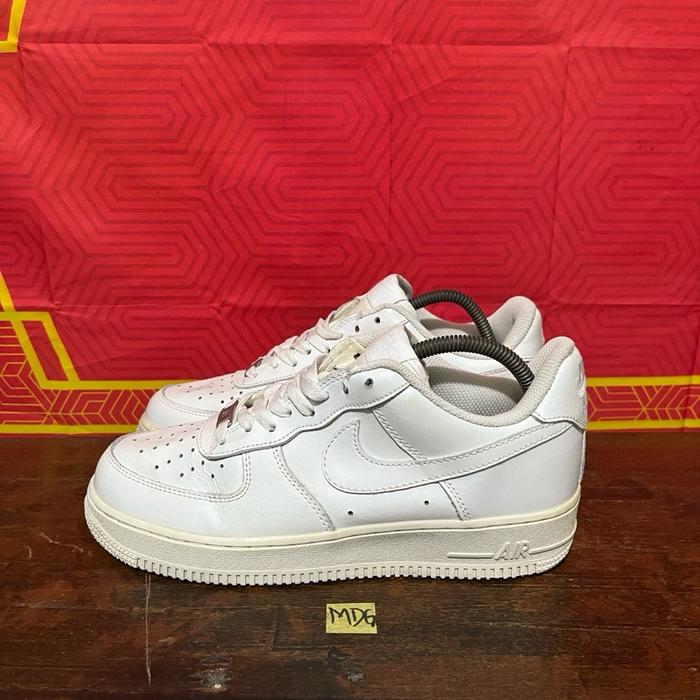 Sepatu second ori nike af1 white size 41