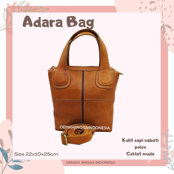 tas kerja wanita terlaris kulit sapi asli - oleh oleh jogja tas kulit asli - hand bag genuine leathe