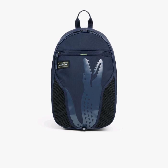Lacoste Men's Play in Lacoste Backpack/Tas Ransel Pria - Blue