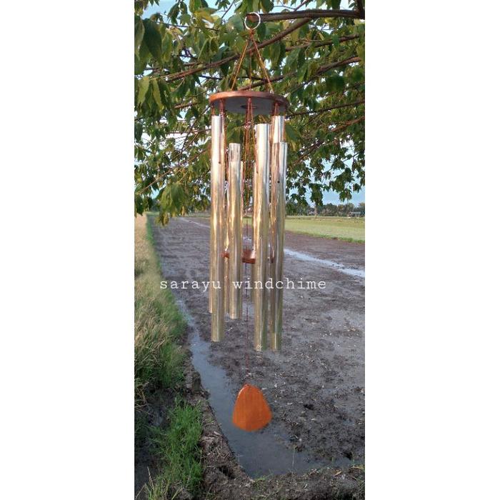 PREMIUM (READY) terjamin lonceng angin sarayu windchime. lonceng angin berharmoni nada gamelan jawa 