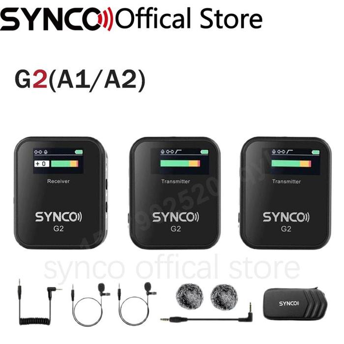 SYNCO G2 A2 Video Shooting Camera Audio Home Studio Lavalier