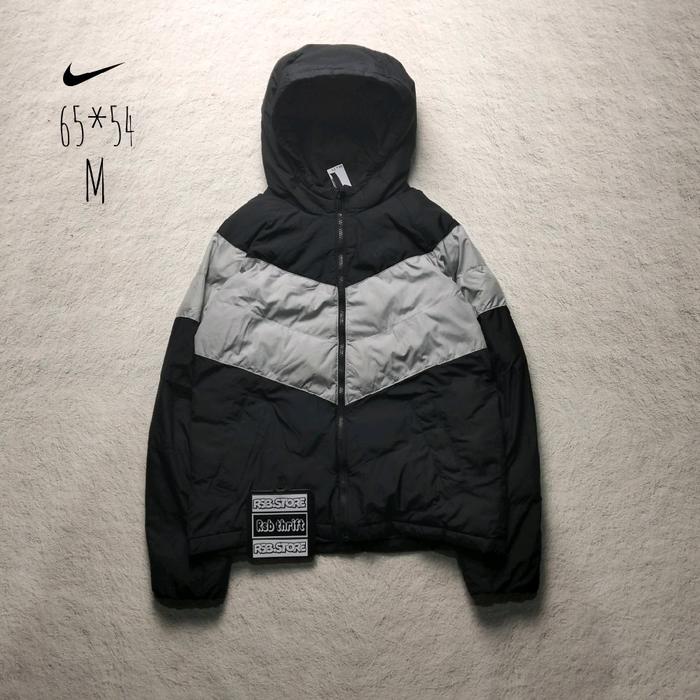 jaket puffer Nike original 100% size M fit L