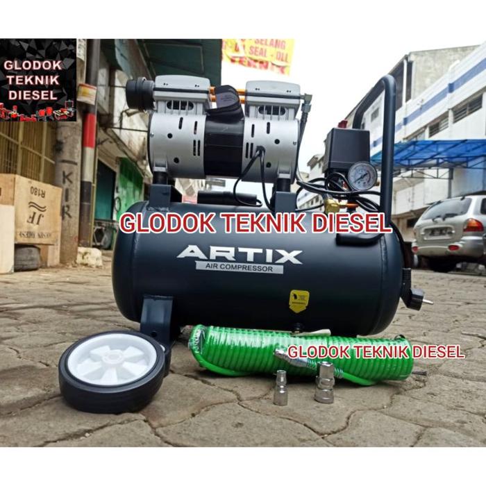 KOMPRESOR OILLESS IZUMI 1 HP 1 PK 24 L TANPA OLI SILENT OL 1024