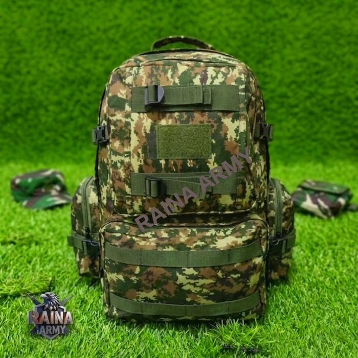 tas ransel army tas punggung gultor besar tas ransel pria outdoor loreng sage