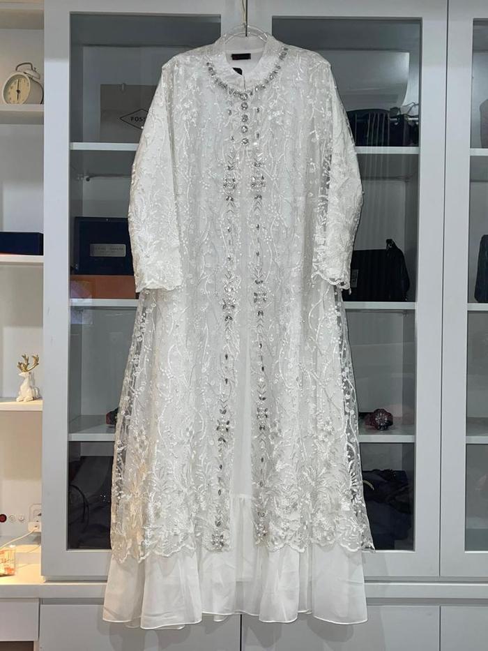 GAMIS ANDARI / GAMIS PESTA / GAMIS MODERN / GAMIS TERBARU gamis alika design 2025