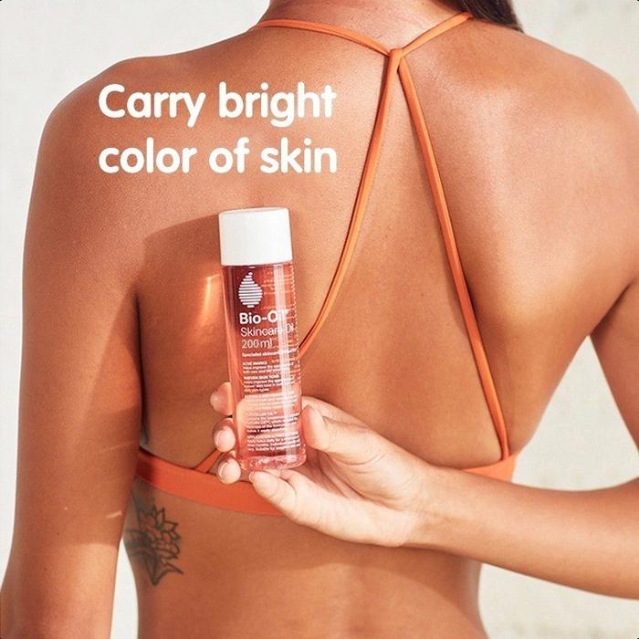 Bio Oil Skincare Oil 200Ml Koreng Hitam Stretch Mark Penghilang Bekas Luka Bekas Luka Penghilang Bek