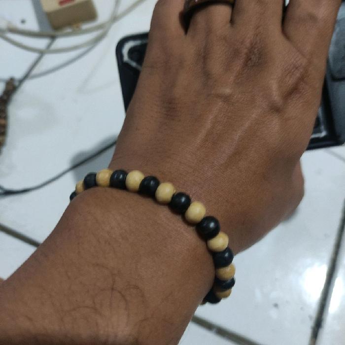 GELANG KAYU MERANTI NATURAL