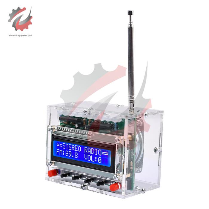 DIY Radio Electronic Kit RDA5807 Digital FM Radio Receiver 87-108MHZ