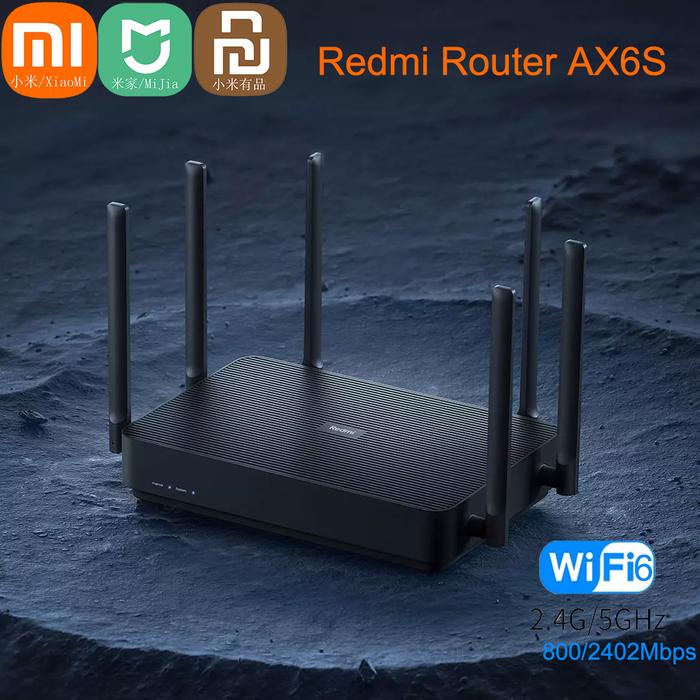 Xiaomi Mijia Redmi Router Ax6s Wifi 6 3200 Mbps 2.4/5GHz Dual