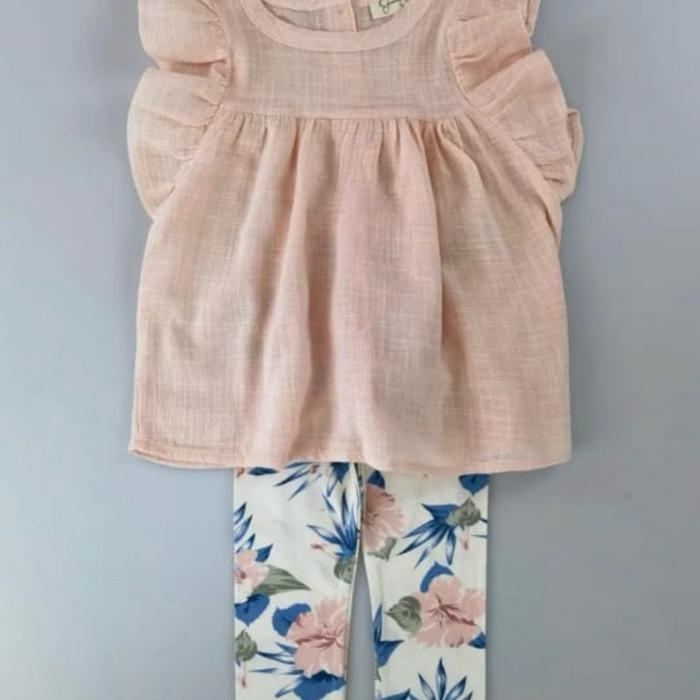 one set baby girl branded