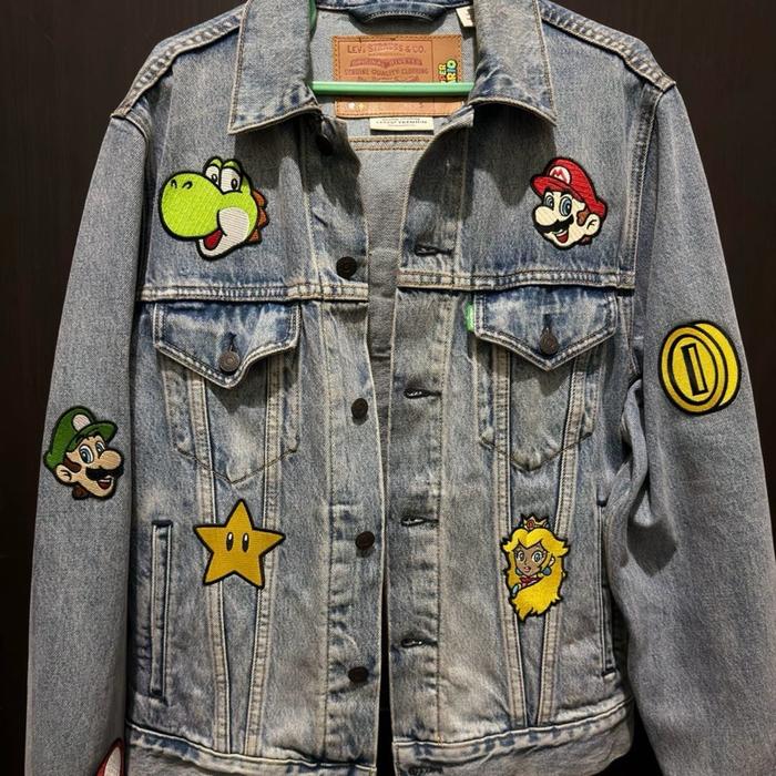 Jaket Levis limited edition size S Mario Bekas Pria