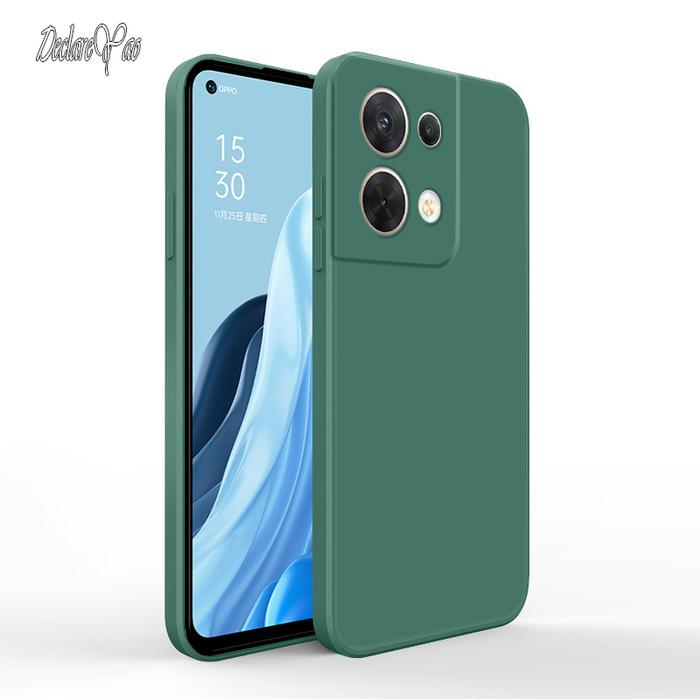 Reno 6 Pro Plus Case DECLARAYAO Original Slim Silicone Coque For OPPO