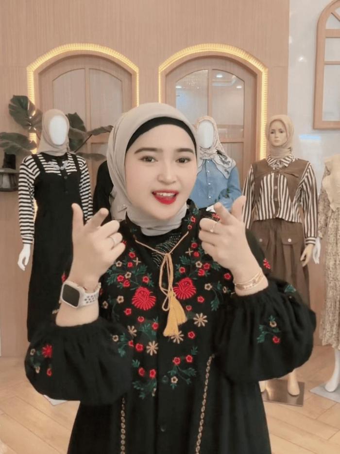 Kode Cika - Mix Campur Gamis Midi Setrok Atasan Setcel Muslim Wanita Dress - By Naura Fashion 14 Jun