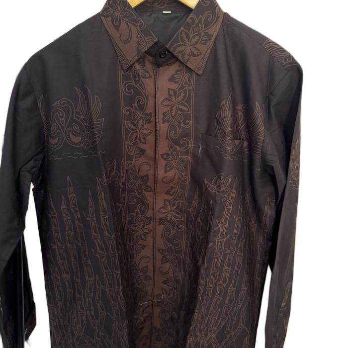 Batik Jambi Lengan Panjang Pria - Ukuran M, L, dan XL - Elegan