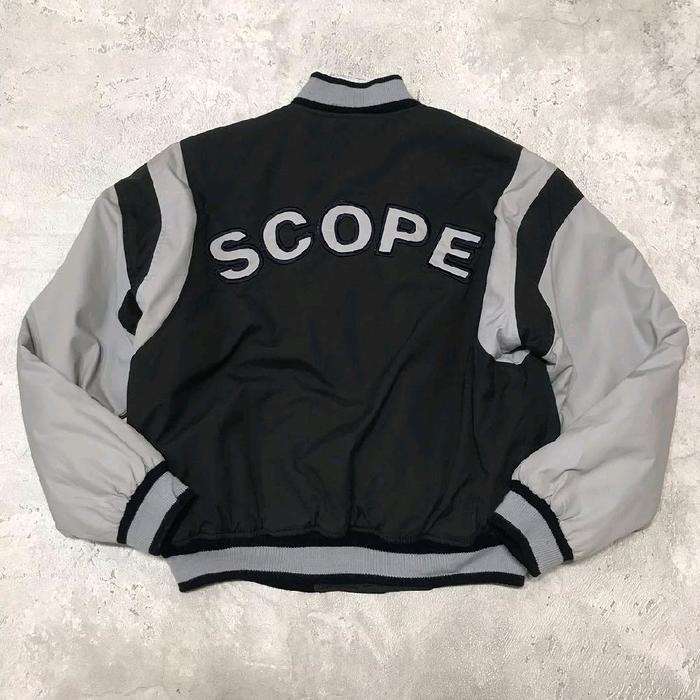 jaket Vtg scoope usa varsity jacket size L