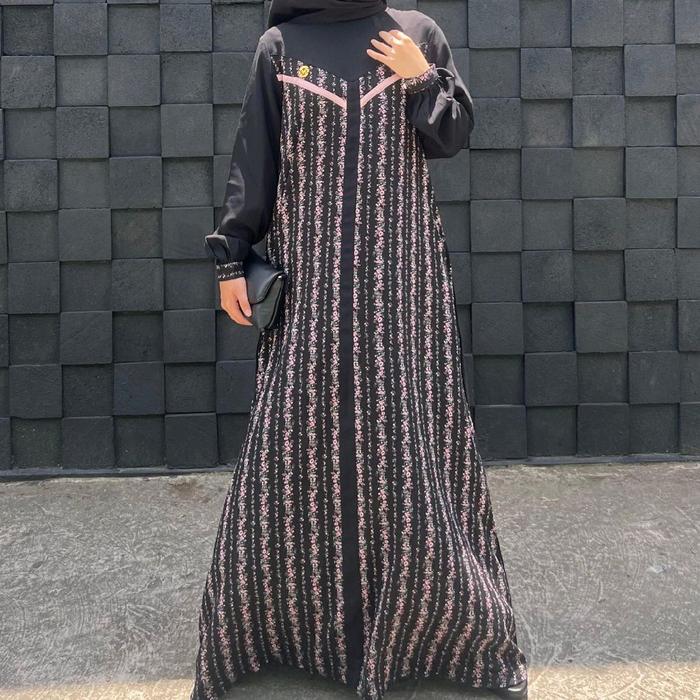 Gamis Wanita Nayla Dress By Marema Zalifa, Gamis Kondangan, Muslim