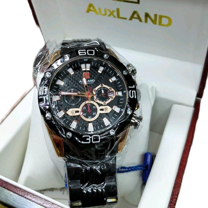 AuxLand rantai cowok crono aktif anti air stainlesstil