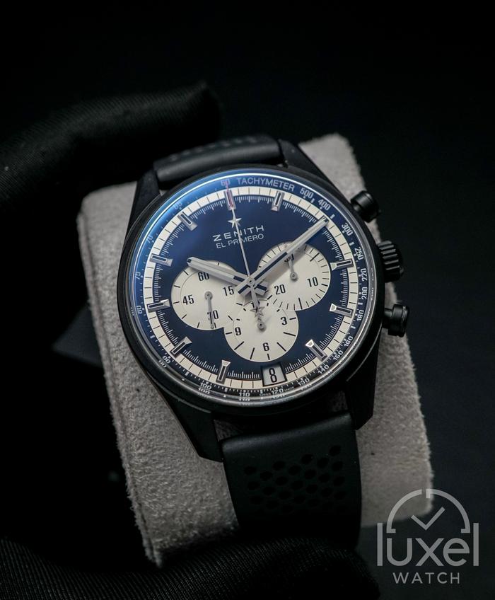 Jam Tangan Original Pria Zenith Chronomaster El Primero Ceramic–Coated Aluminum