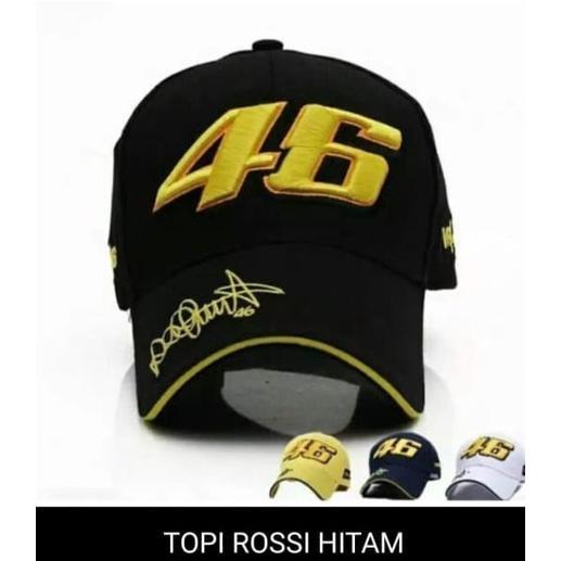 New Topi Rossi 46 MotoGP VR46 Official Baseball Caps M2 IMPORT