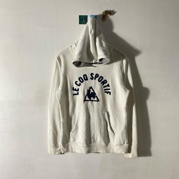 HOODIE LE COQ SPORTIF PUTIH SECOND