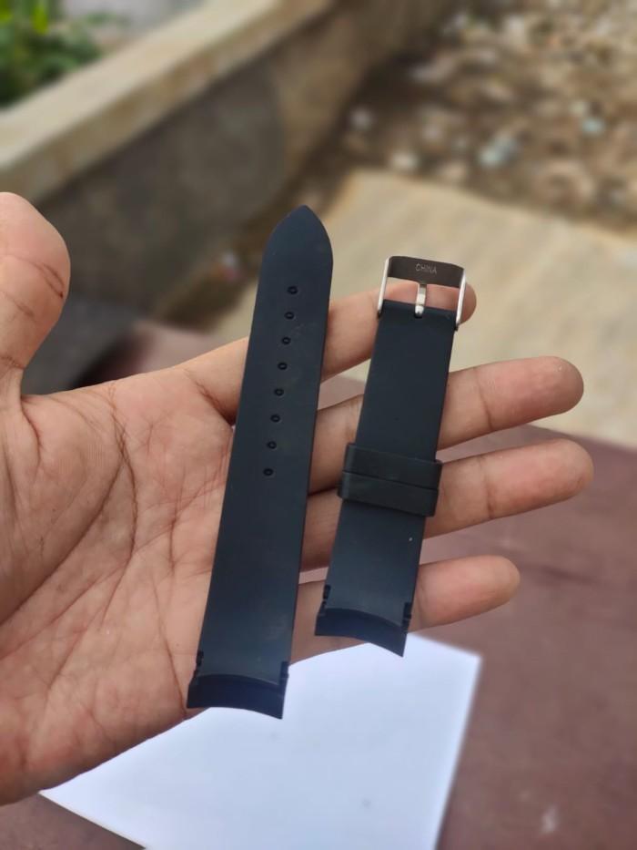 T❤28 STRAP TALI JAM TANGAN KARET CURVE 20 MM BERKUALITAS V♪WS