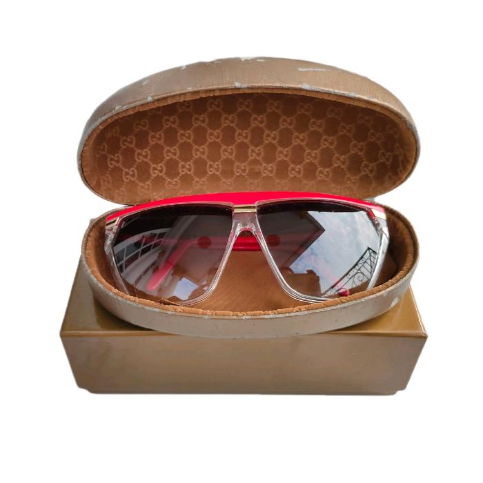 Preloved Gucci Sunglasses Ladies GG 3505/S Red Original Made in Italy