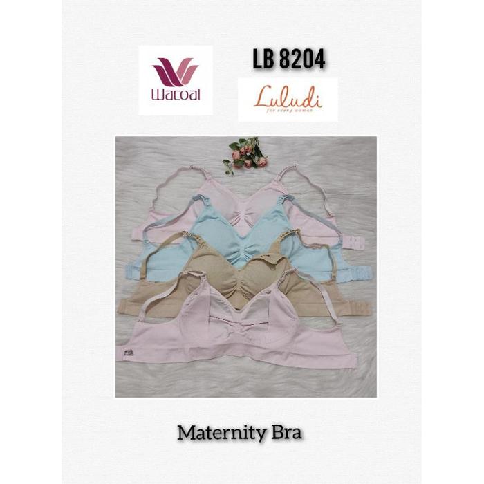 ANSRI 48 ID Luludi Bra maternity model seamless Size M. L LB  8204