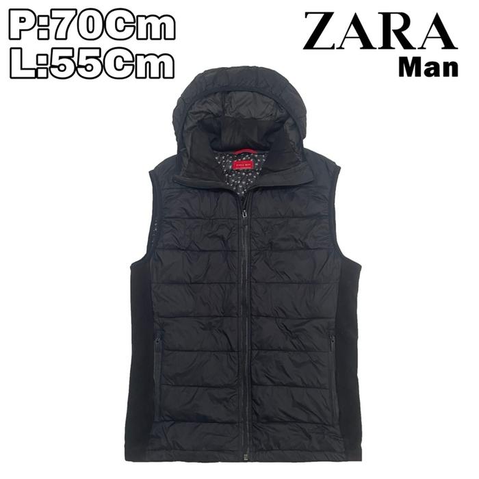 V92 Vest Puffer Outdoor Waterproof Zara Man Original  Rompi Winter Tebal Musim Dingin Hiking Gunung