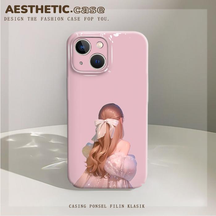 HD Casing hp glossy for iphone 11 12 13 14 Plus 15 pro max 6 6s 7 8plus  x xs xr xsma hard case hita