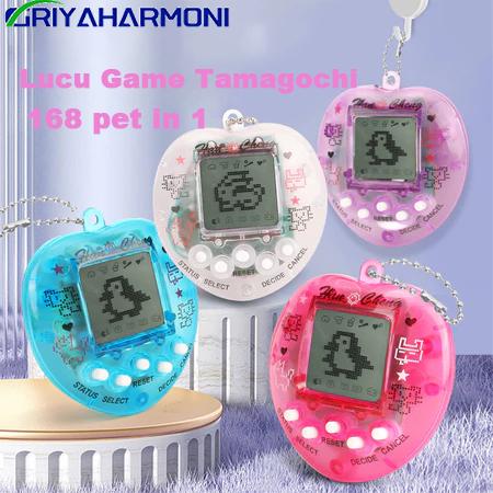 Tamagotchi Mainan Jadul 90An Hewan Peliharaan 168 Pet In 1 Mainan Anak Lucu Game Tamagochi Putih