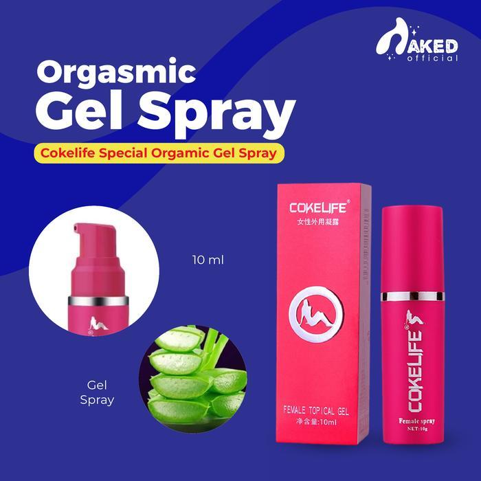 Readyy Silahkannn Kaaa Cokelife Special Orgasmic Gel Spray 10Ml .