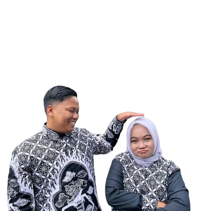 Baju Batik Couple Wayang Kulit - Model Terbaru