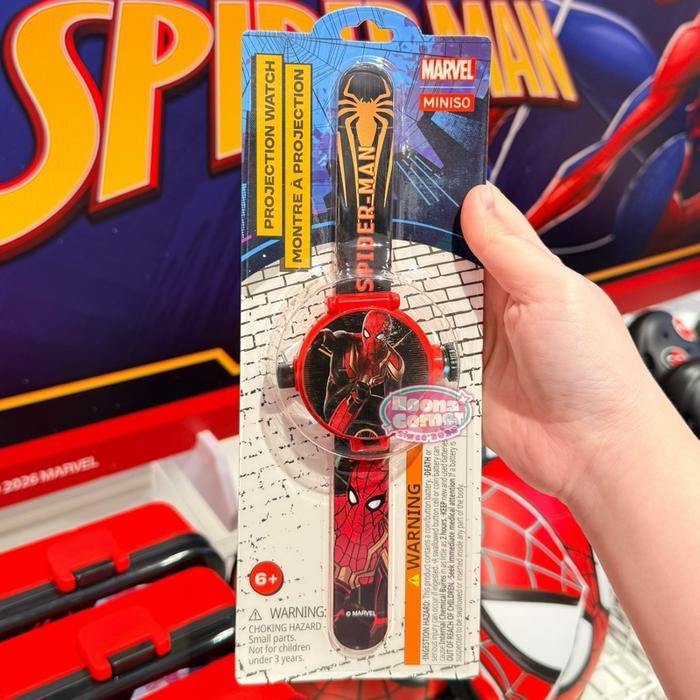 Miniso x Marvel - Jam Tangan Anak LED / Kids Watch Spiderman Collection
