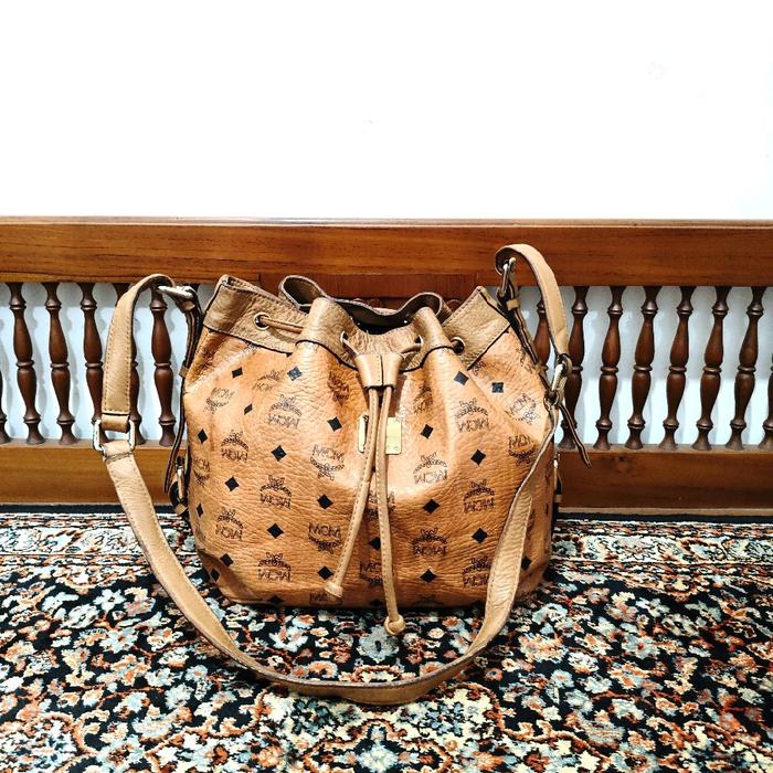 tas sling bag wanita mcm munchen