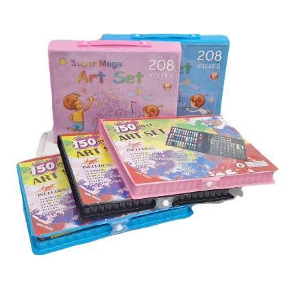 ViralJaya [capt] Perlengkapan Sekolah Set Crayon Melukis & Mewarnai Cocok Untuk Kado Hadiah - Super 