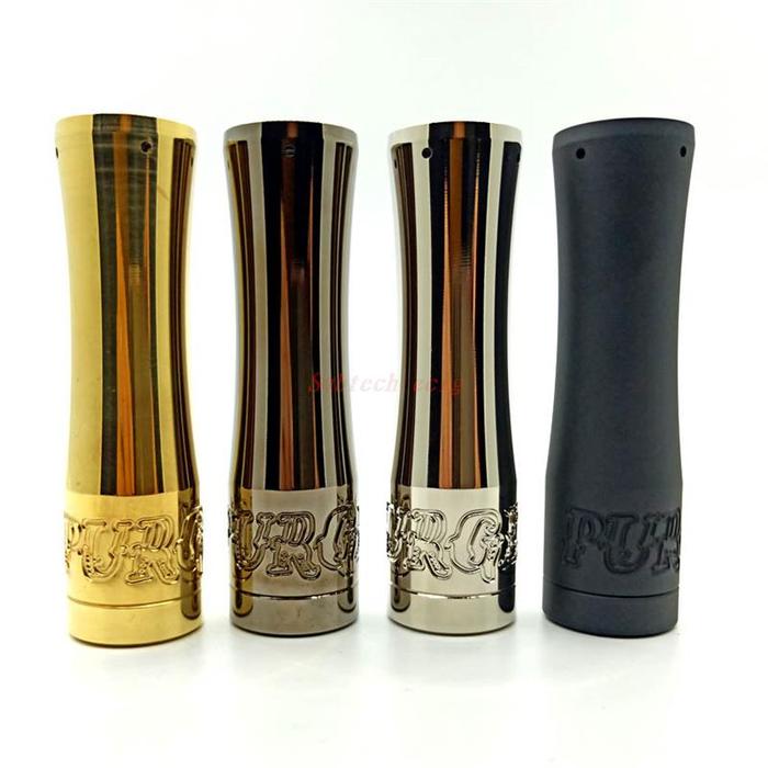 The Swerve Mod With Skull RDA Mech Mod Kit 510 Thread 28.5mm Top