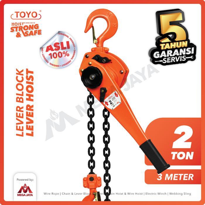 Lever Block / Lever Hoist 2 Ton x 3 Meter TOYO