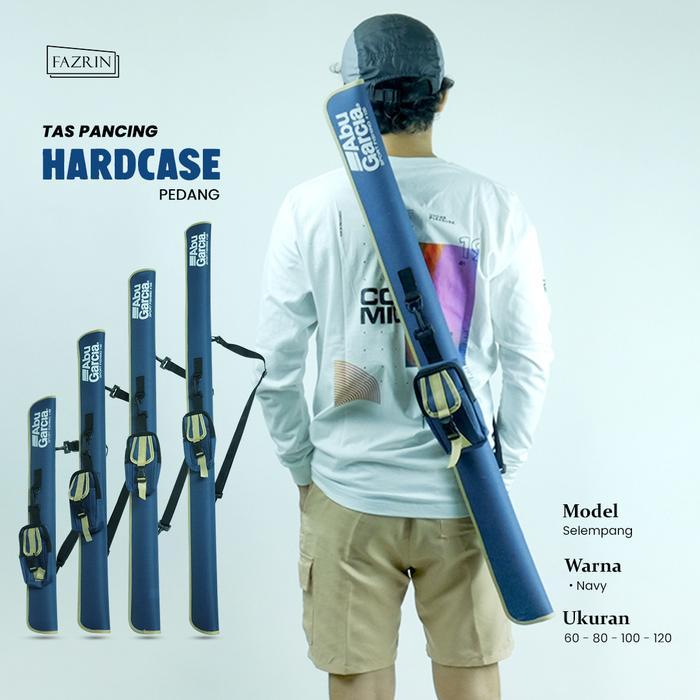 Tas Joran Pancing Abu Garcia Hardcase Fiber Model Pedang Slempang Ukuran 60 80 100 120 Cm Free Tas k