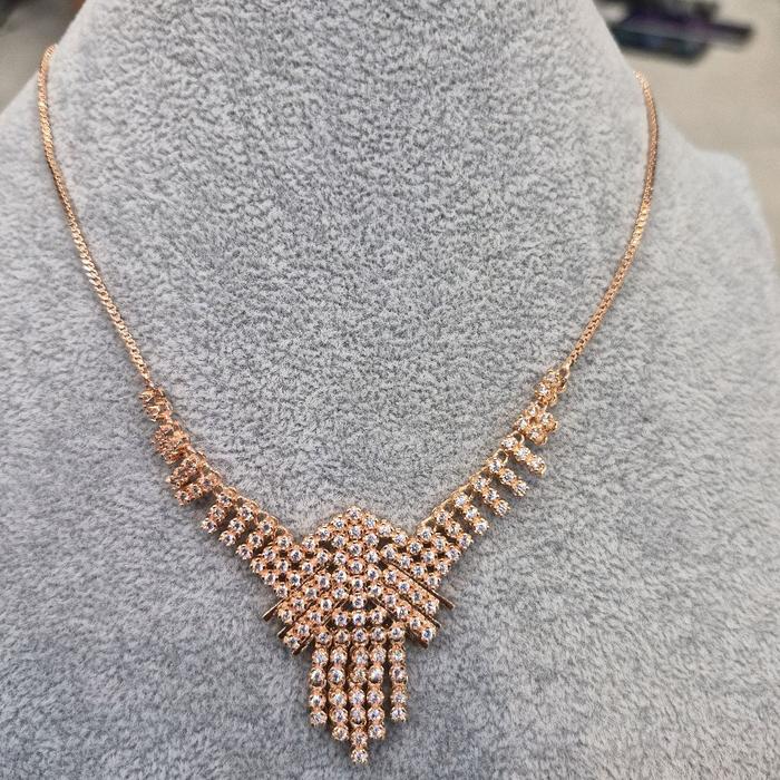 kalung labi-labi unik rosegold