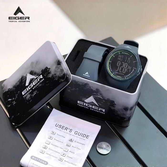 Eiger Touch Digi TYP11528 - Jam Tangan Pria Original Eiger