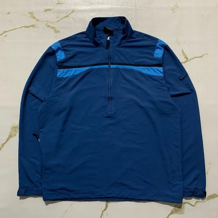 Jaket Olahraga Nike Golf Biru Bekas