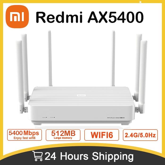 Original Xiaomi Redmi AX5400 Wifi Router Mesh System Wi-Fi 6 Plus