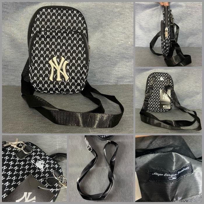 MLB NY MONOGRAM POCKET BAG / SHOULDER BAG / SLING BAG / TAS MLB POCKETBAG