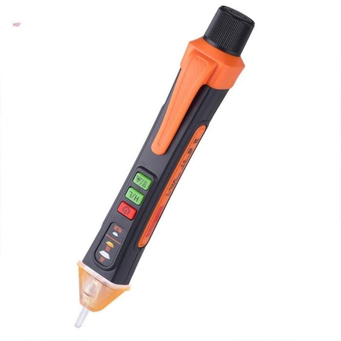 Non-Contact Voltage Tester Tools LCD Flashlight Buzzer Alarm AC