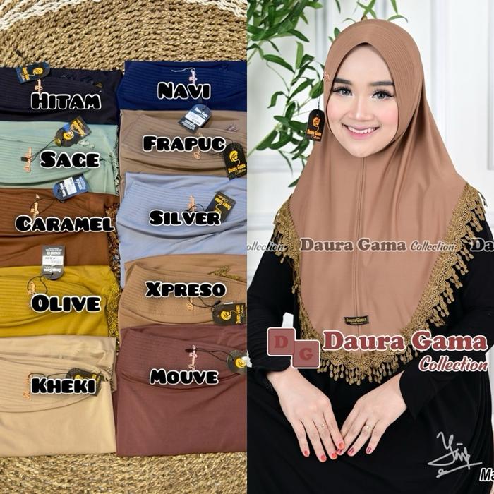 HIJAB KILAYA RENDA ORI DAURA GAMA