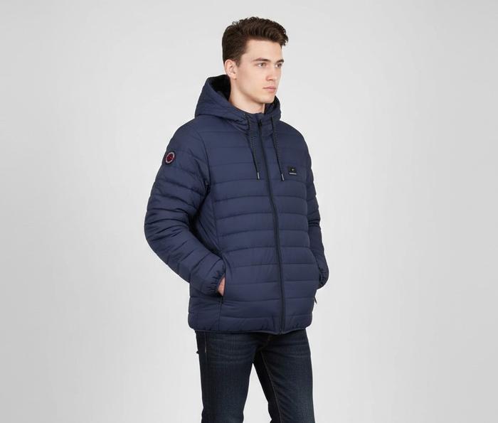 Jaket  Quiksilver Scaly Hood Puffer Jacket Blue Original